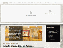 Tablet Screenshot of naturalstonesinc.com